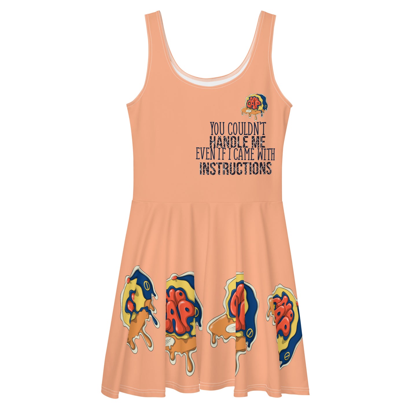 No Cap Skater Dress
