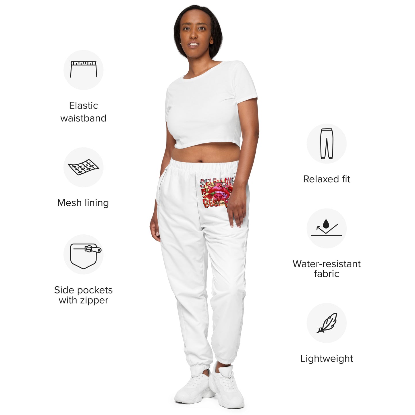 Self Love track pants