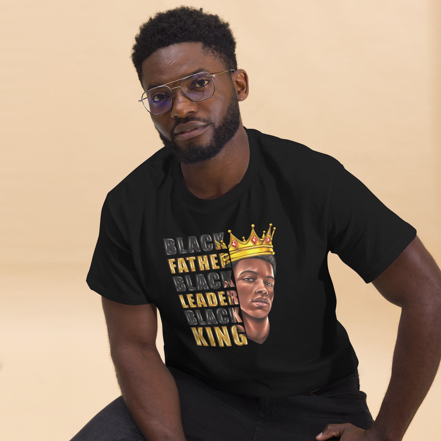 Black classic tee