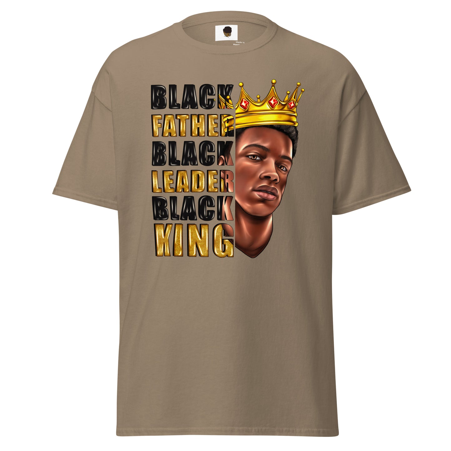 Black Man classic tee