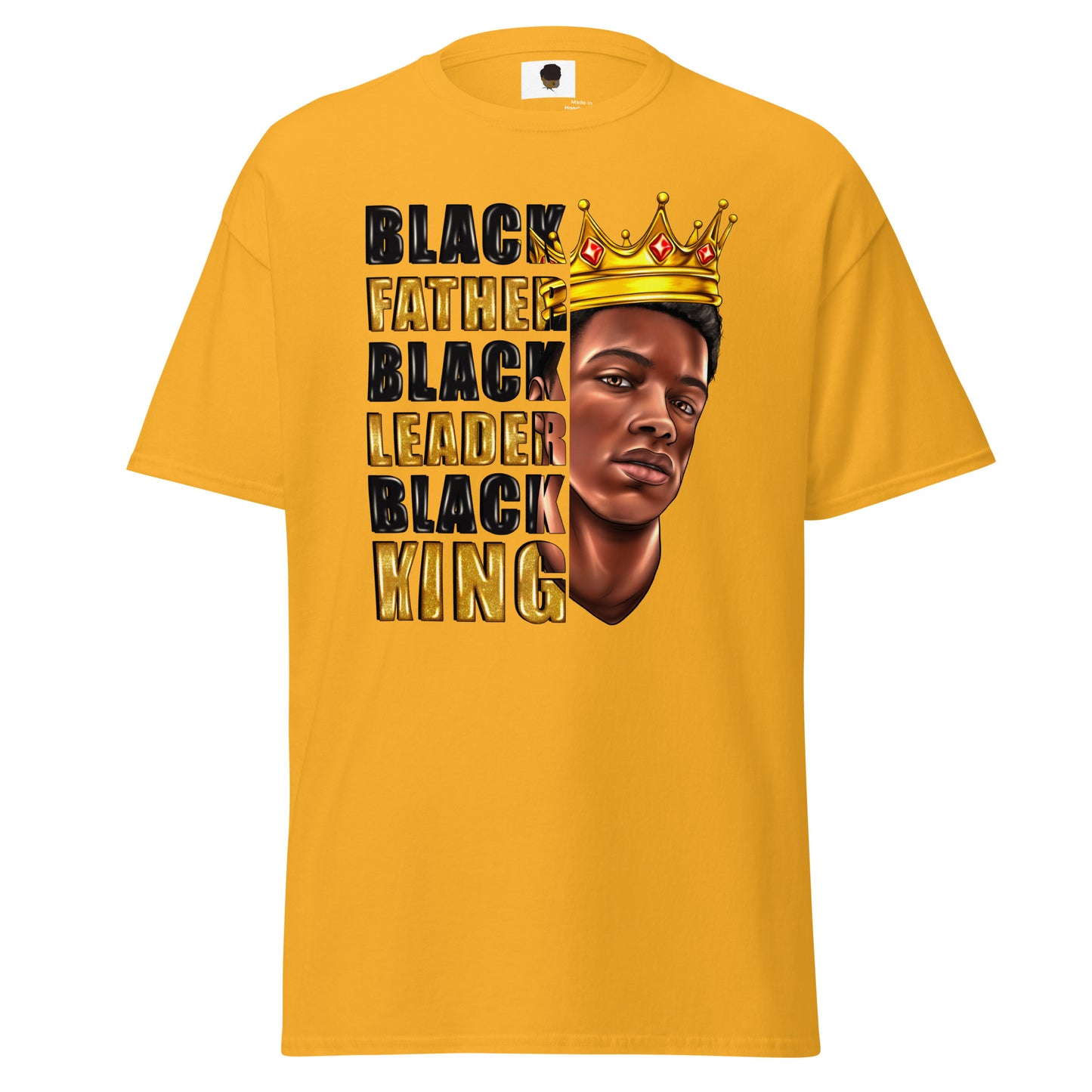 Black Man classic tee