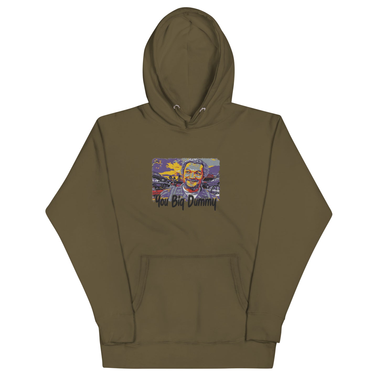 You big dummy Embroidery Hoodie