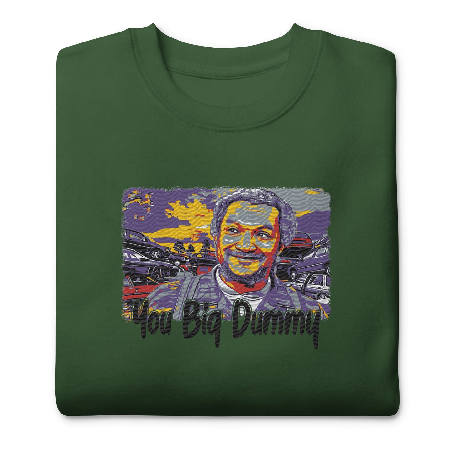 You big dummy Embroidery Sweatshirt