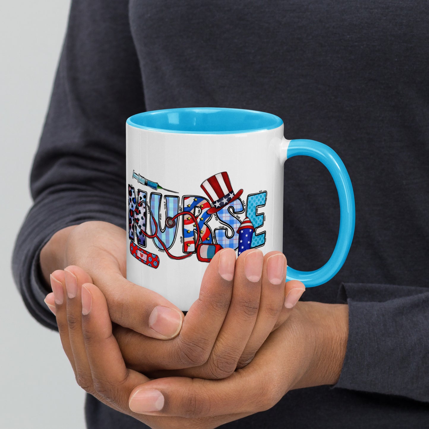 Multi color Nurse mug