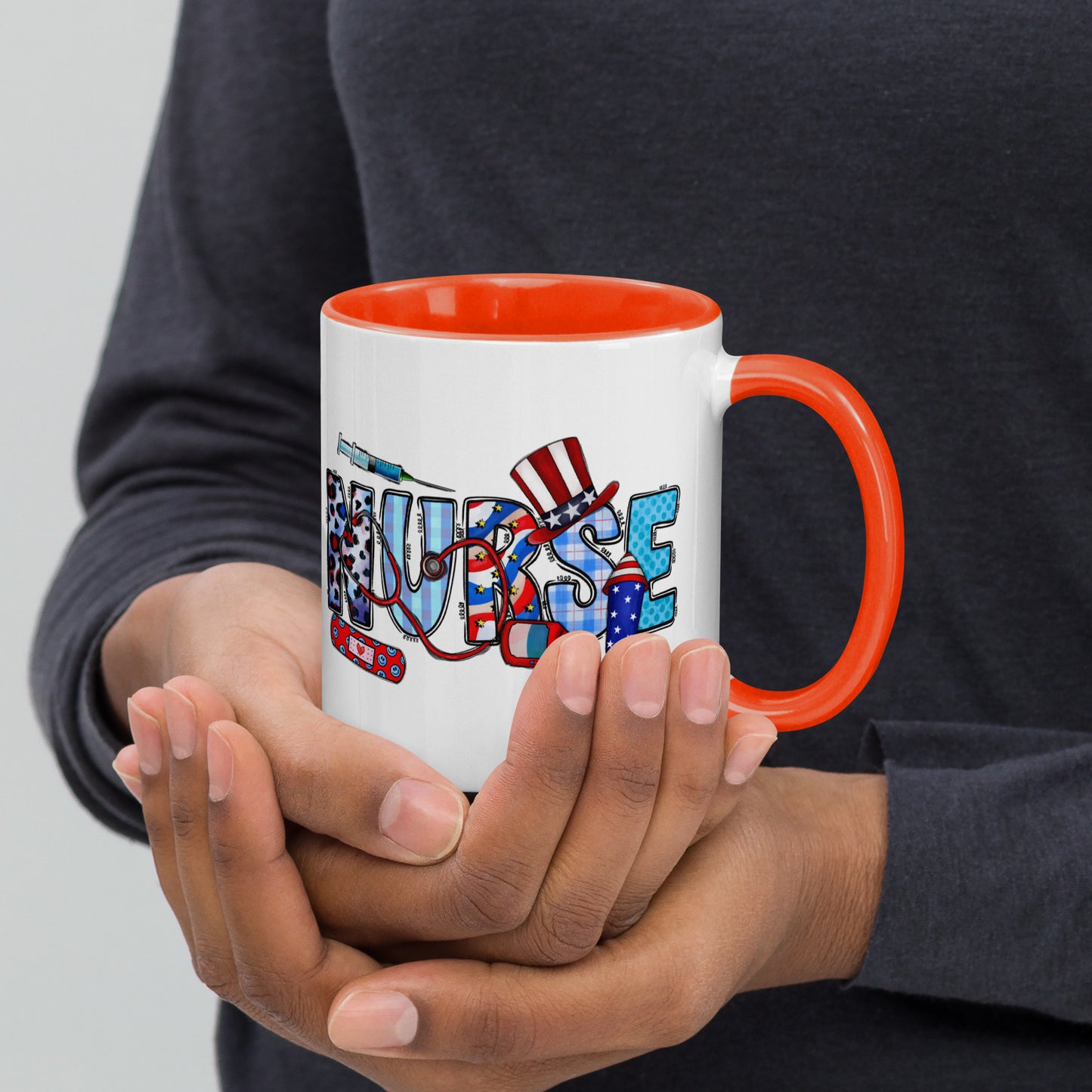 Multi color Nurse mug