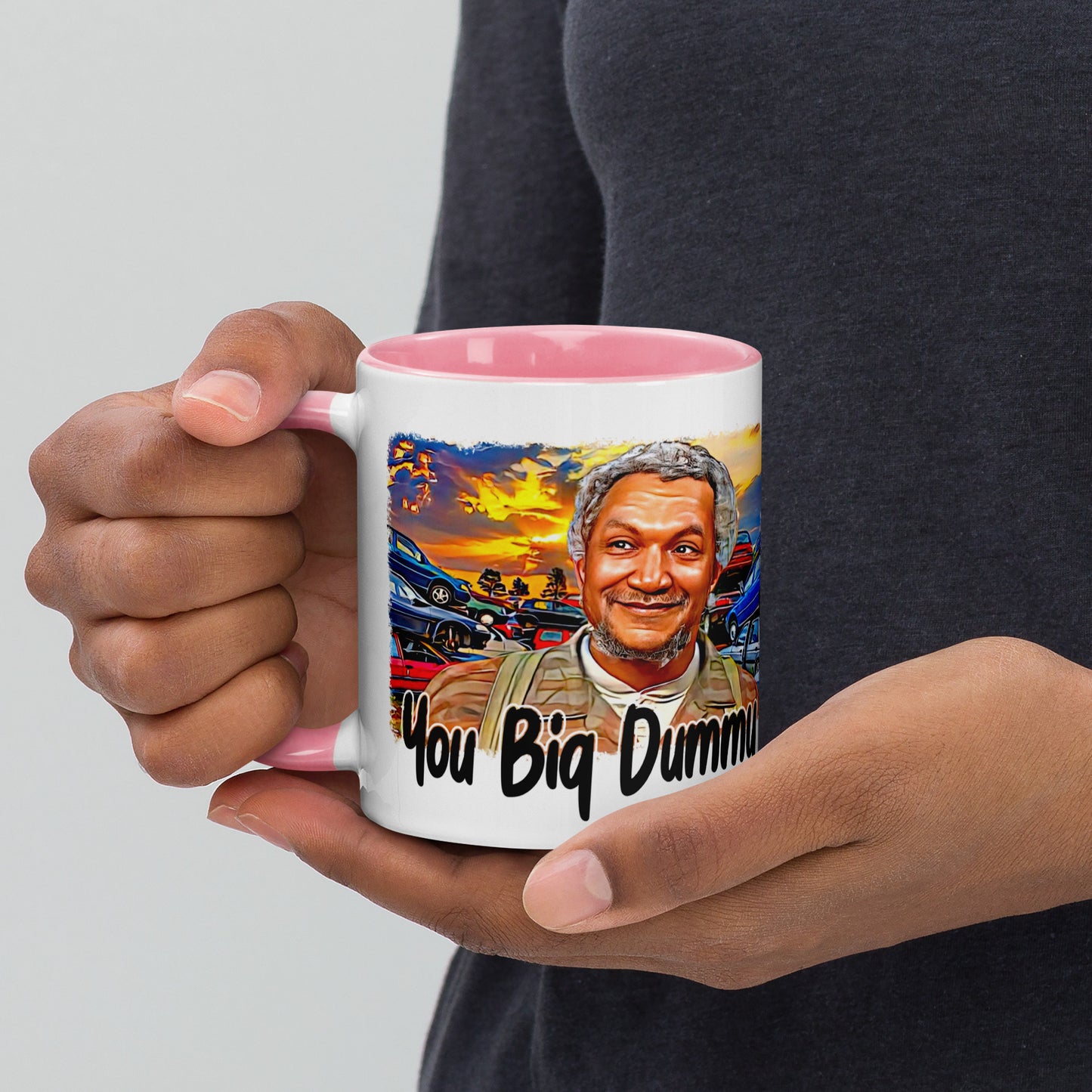 You big dummy Mug with Color Inside