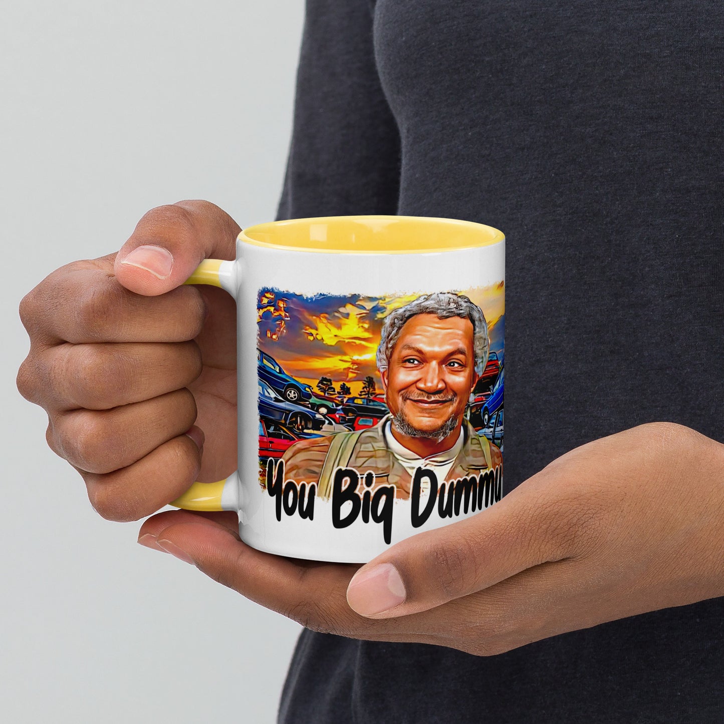 You big dummy Mug with Color Inside