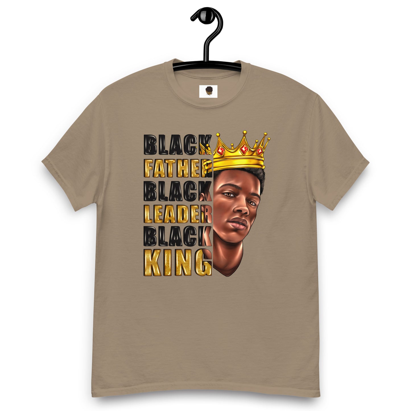 Black Man classic tee